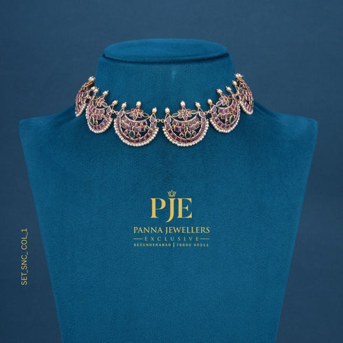 Semi Precious Short Necklace