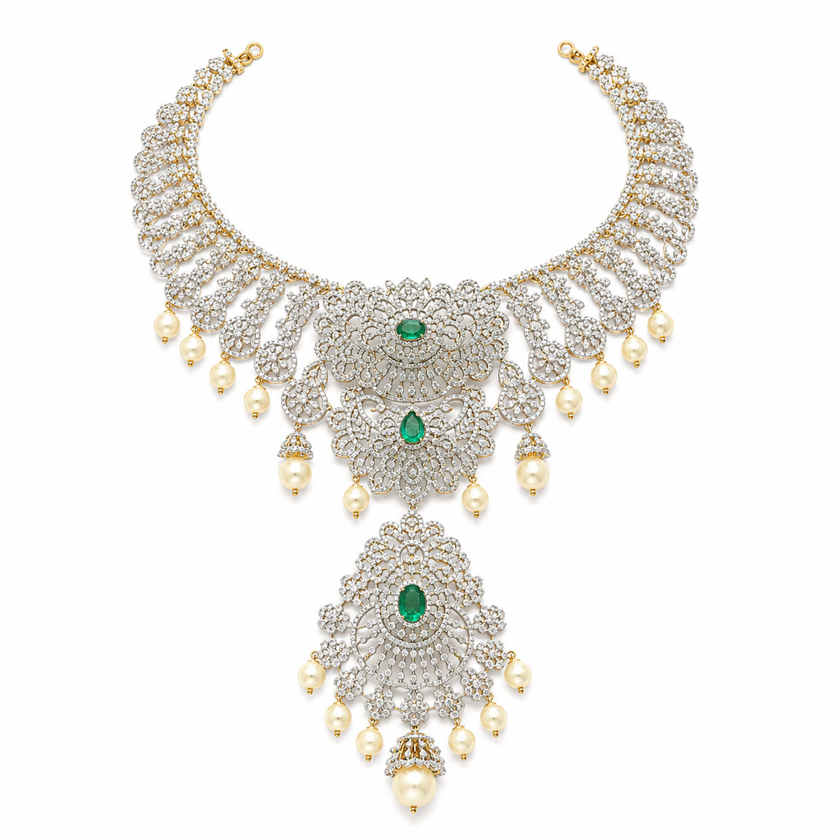 Semi Precious Short Necklace