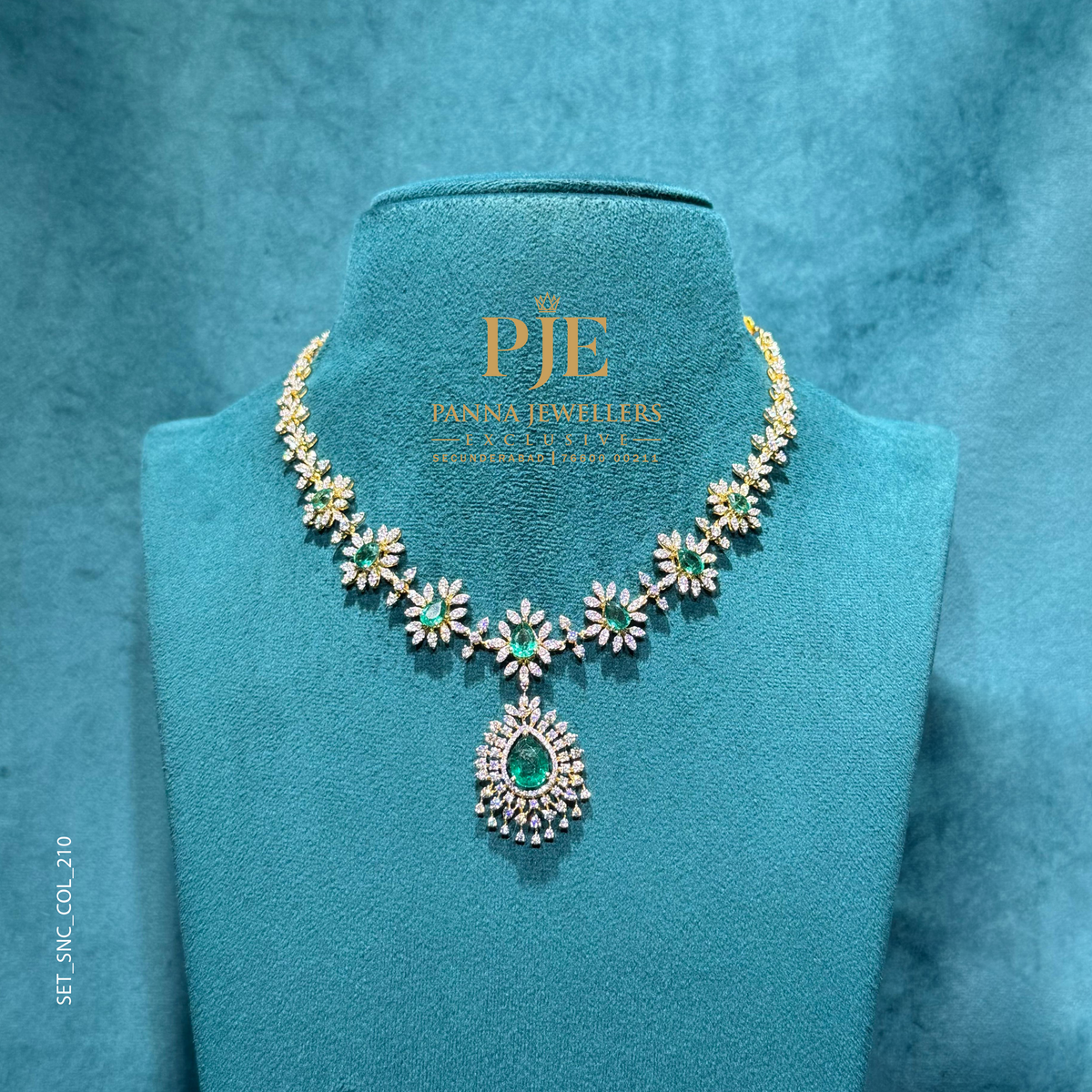 Semi Precious Short Necklace