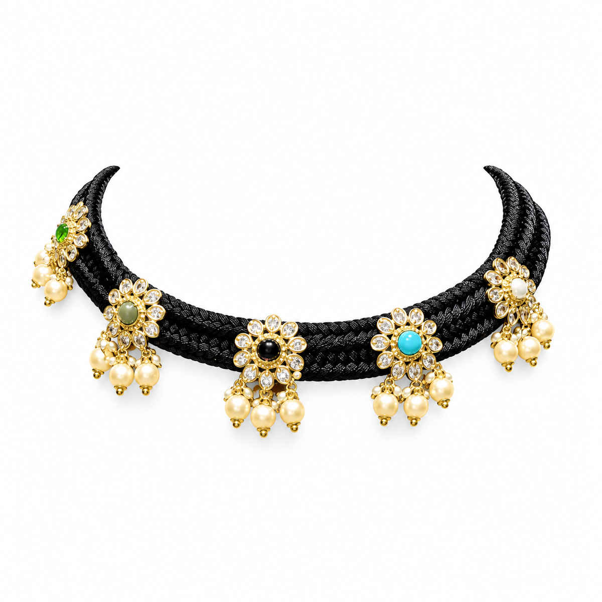 Semi Precious Short Necklace