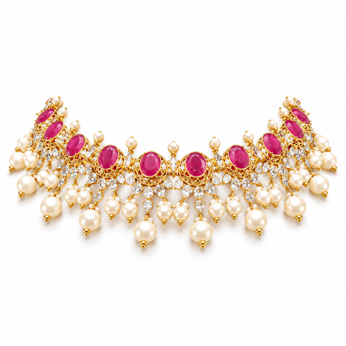Mona 22KT Gold Necklace
