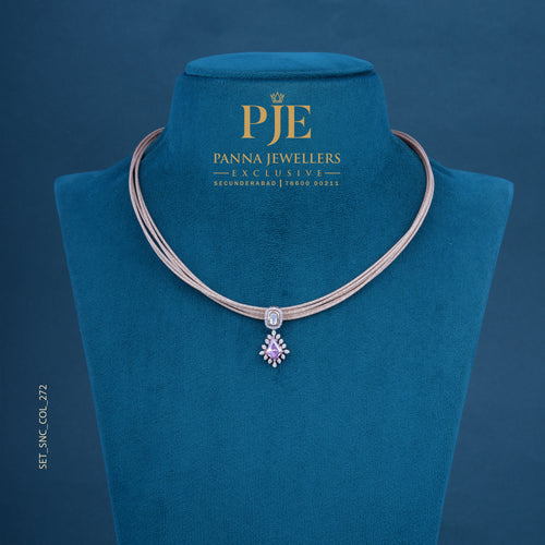 Semi Precious Short Necklace