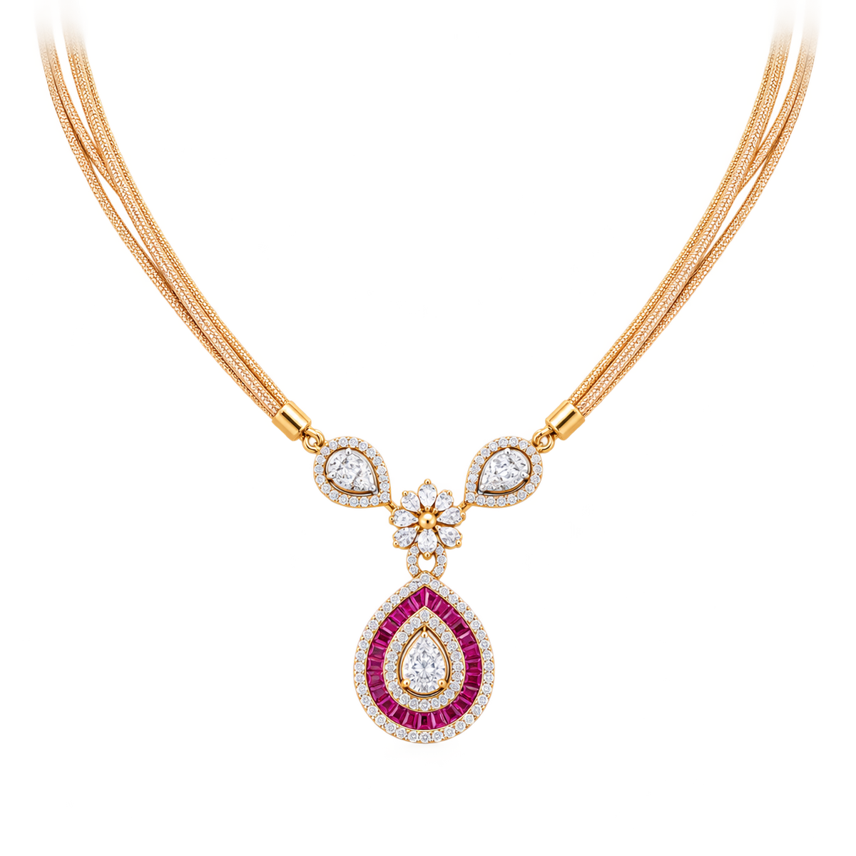 Darshana 18KT Gold Necklace