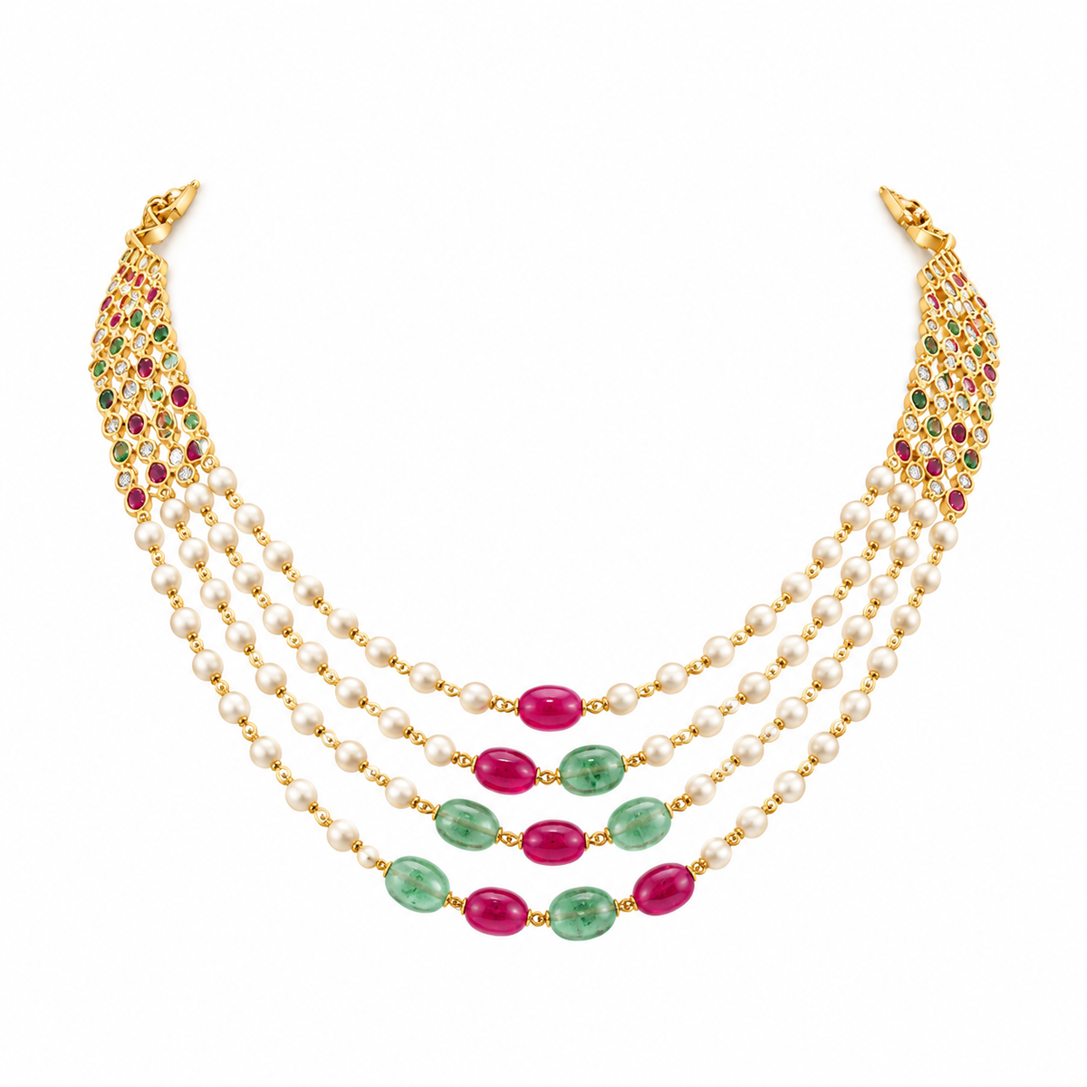Ishwari 22KT Gold Necklace