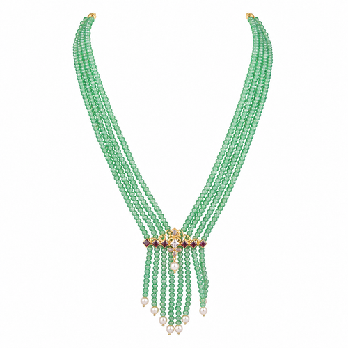 Semi Precious Beaded Necklace