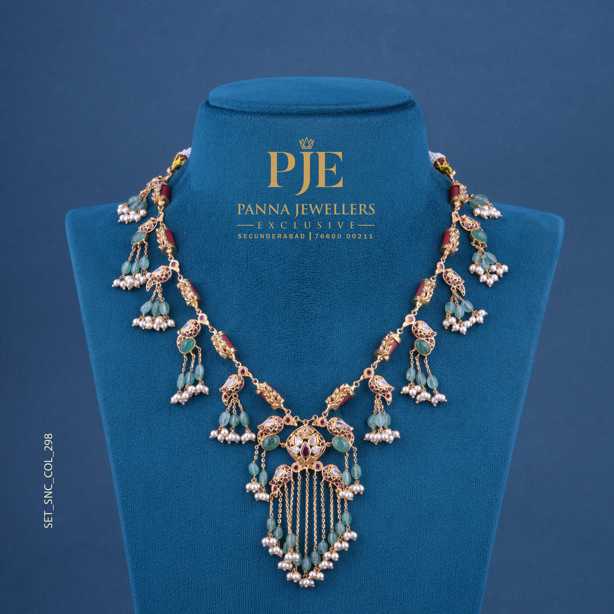 Semi Precious Short Necklace