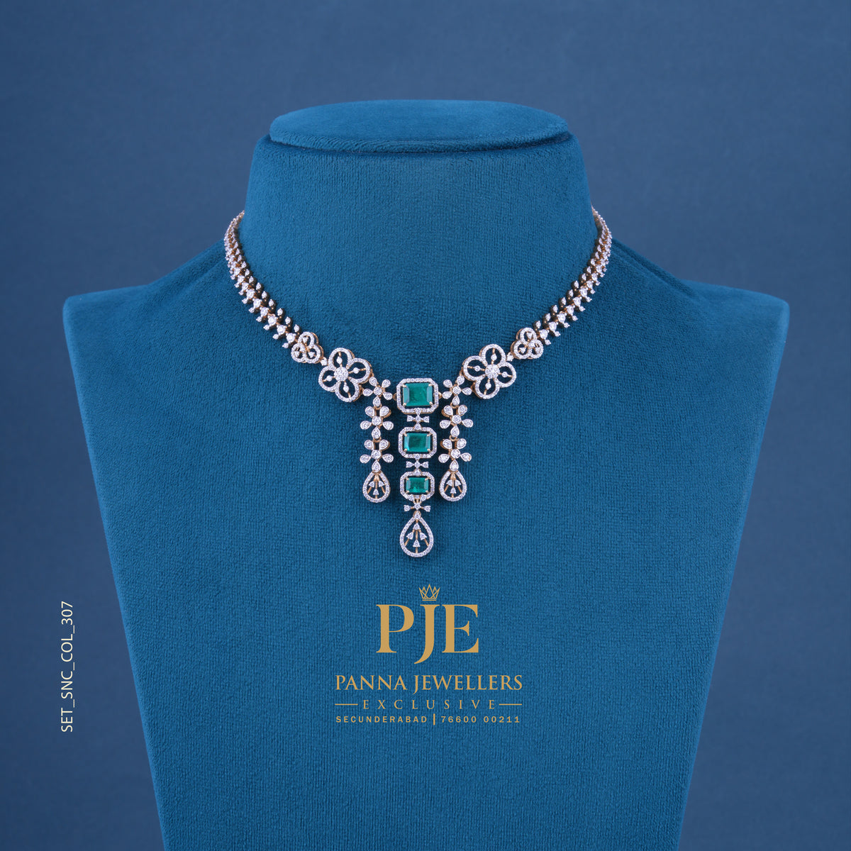 Semi Precious Short Necklace