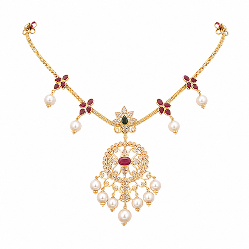 Semi Precious Short Necklace