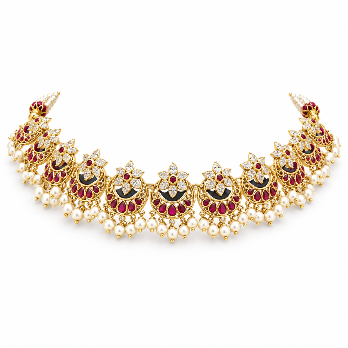 Rachana 22KT Gold Short Necklace