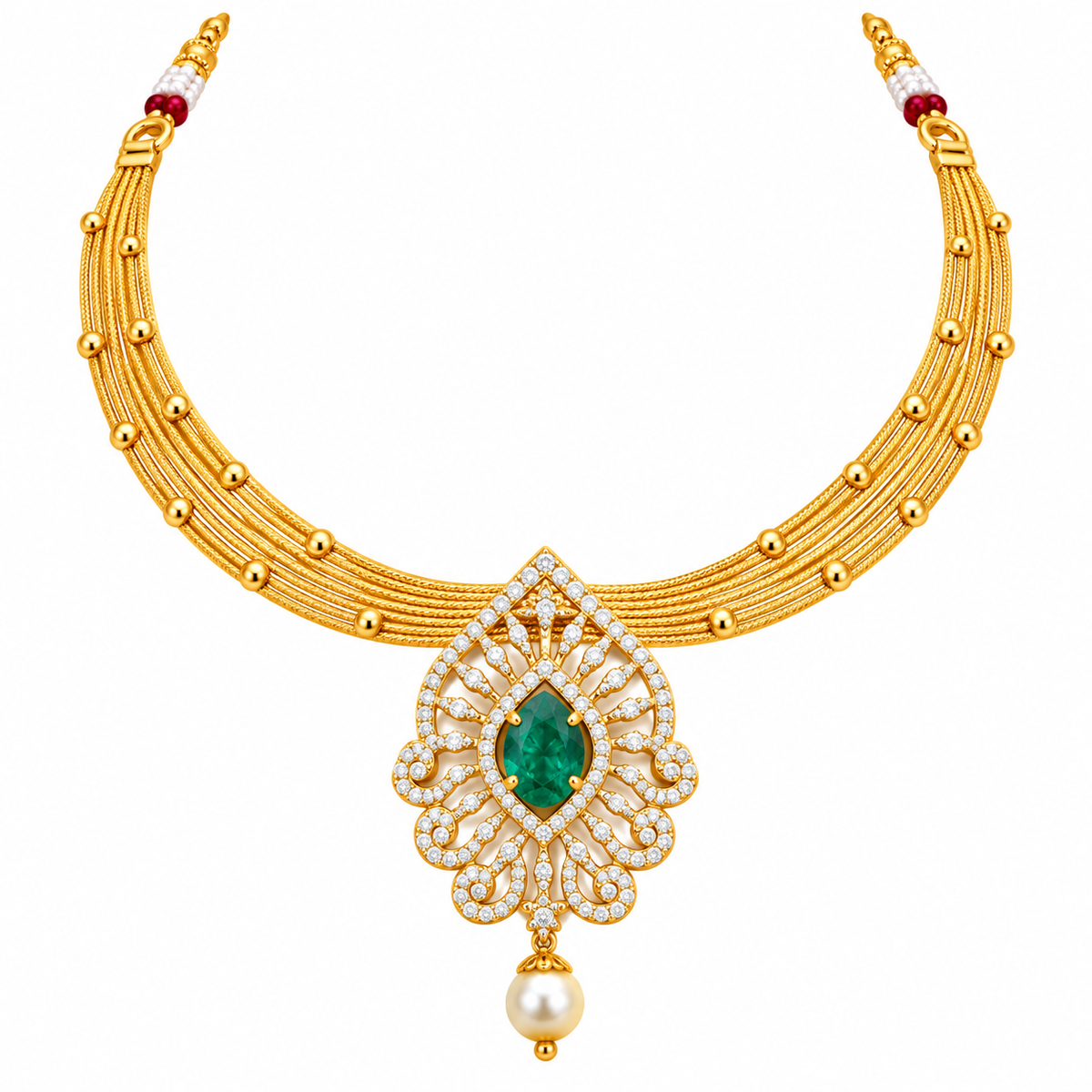 Aaradhya 18KT Gold Necklace