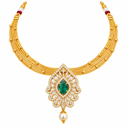 Aaradhya 18KT Gold Necklace