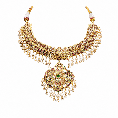 Semi Precious Short Necklace