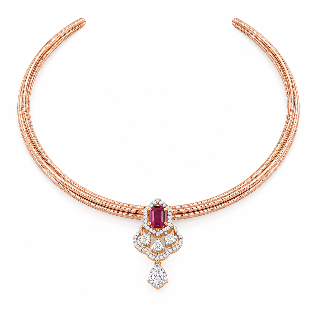 Nirupama 18KT Gold Short Necklace