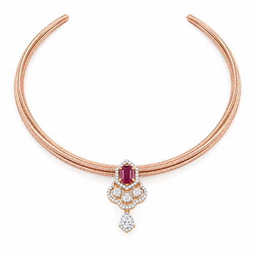 Kalyani 18KT Gold Short Necklace