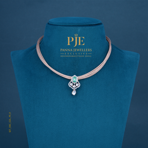 Semi Precious Short Necklace