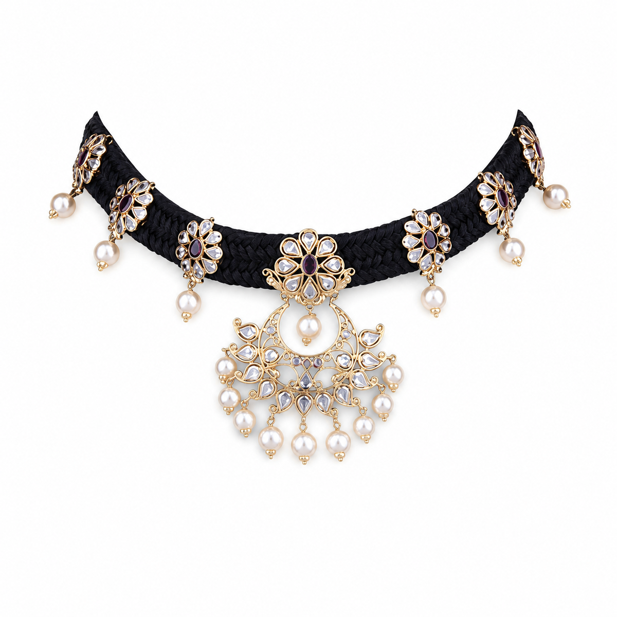 Semi Precious Short Necklace