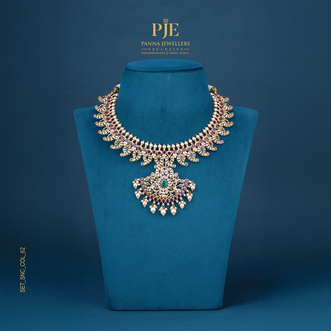Semi Precious Short Necklace