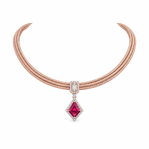 Eshana 18KT Gold Short Necklace