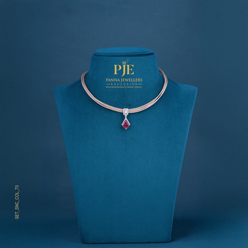 Semi Precious Short Necklace