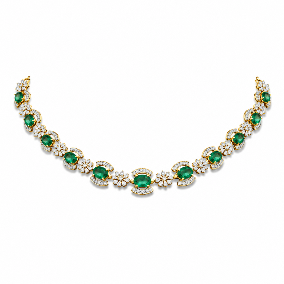 Semi Precious Short Necklace