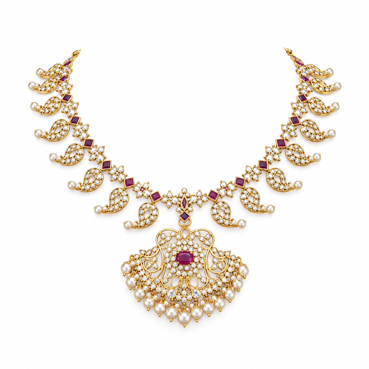 Swathi 22KT Gold Necklace
