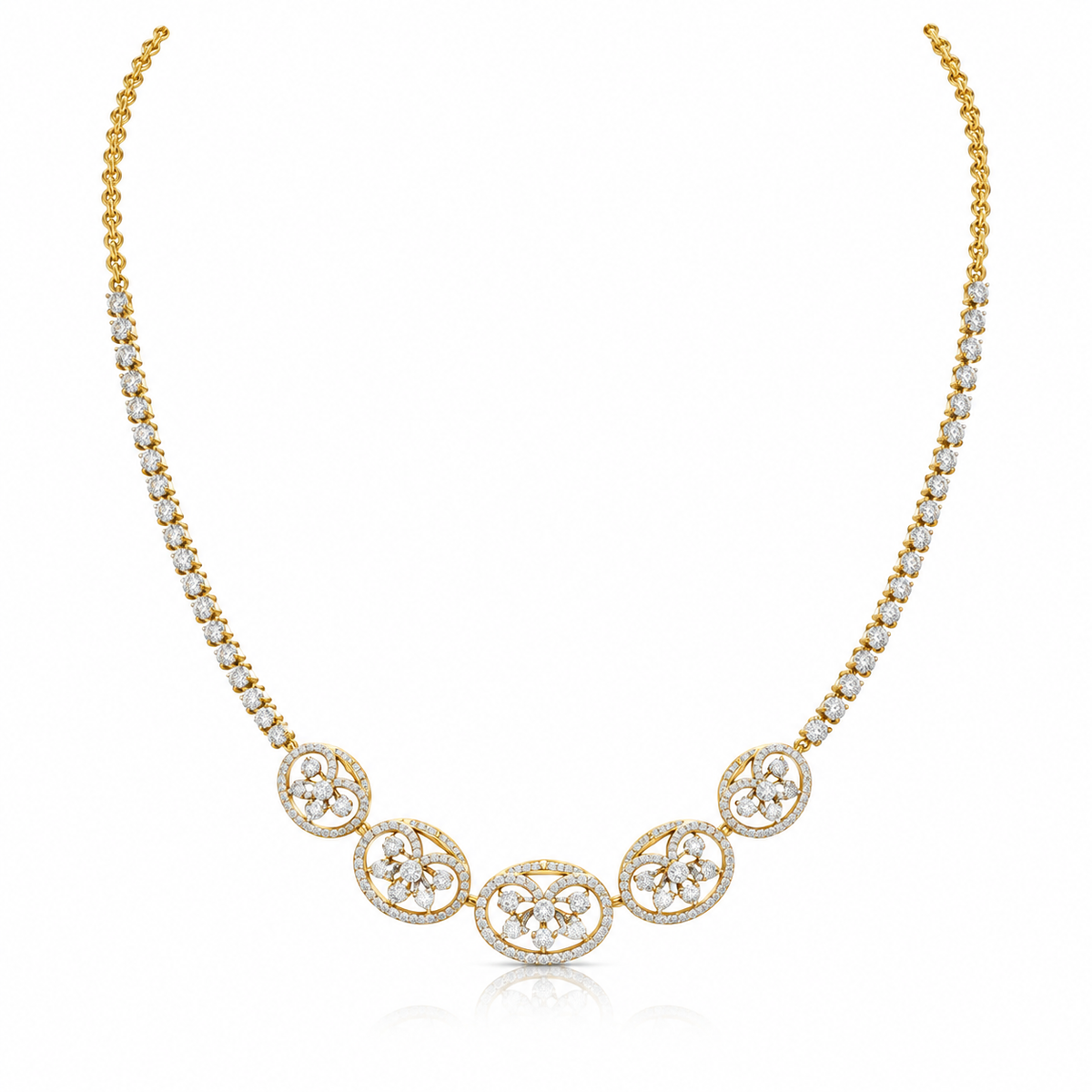 Kalyani 18KT Gold Necklace