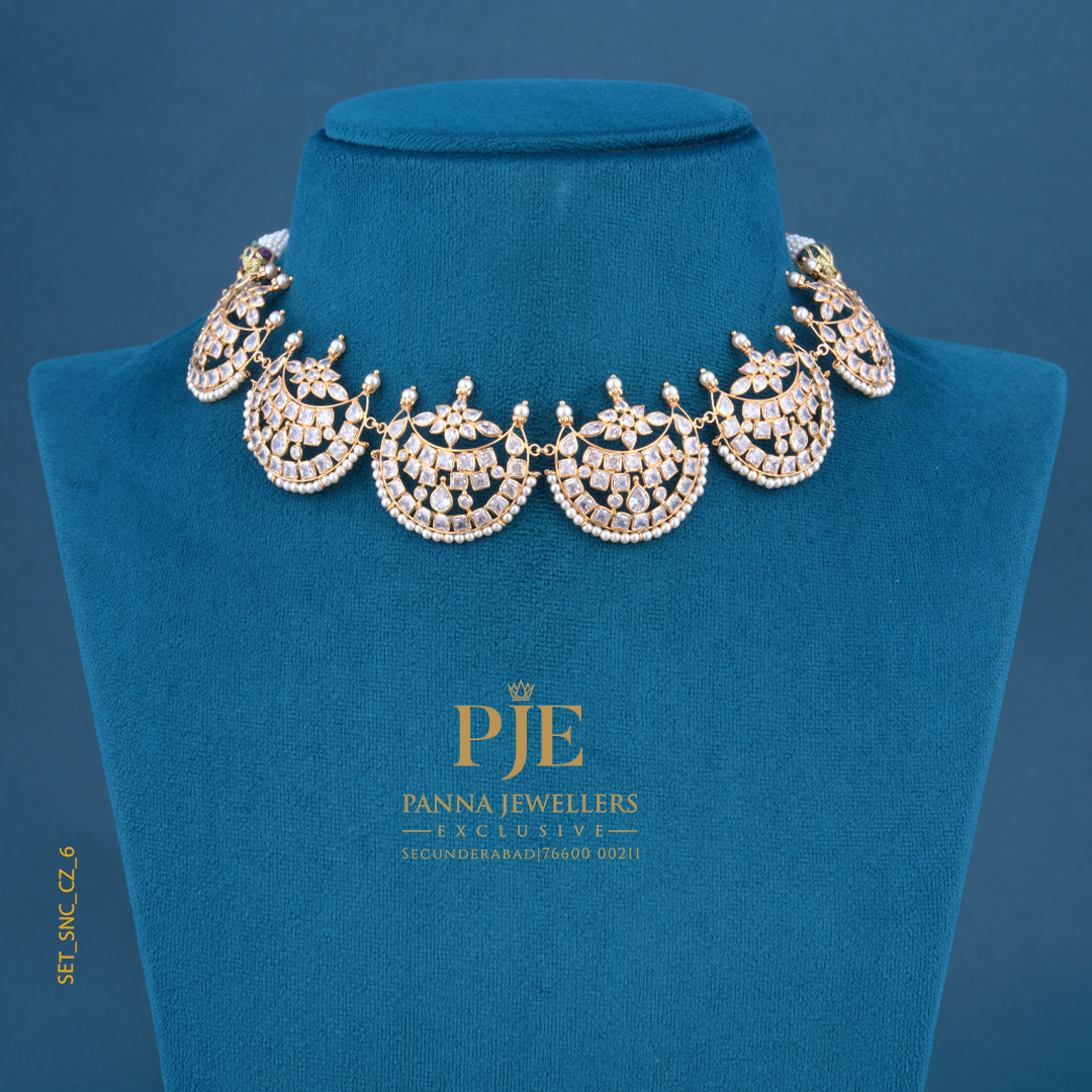Semi Precious Short Necklace
