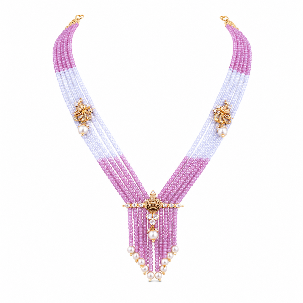 Semi Precious Beaded Necklace
