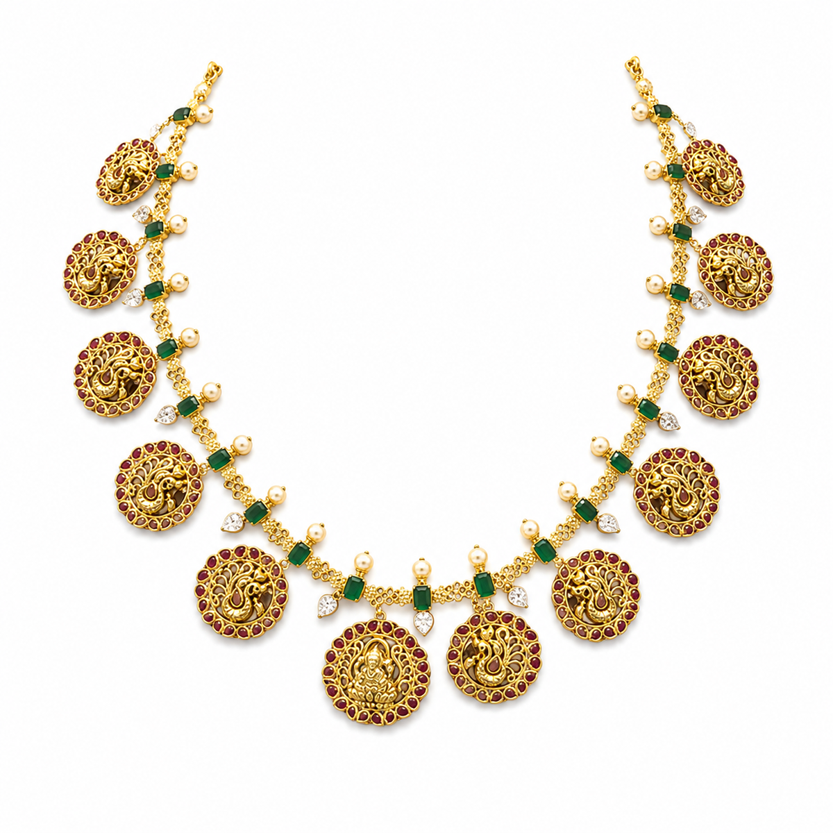 Semi Precious Short Necklace