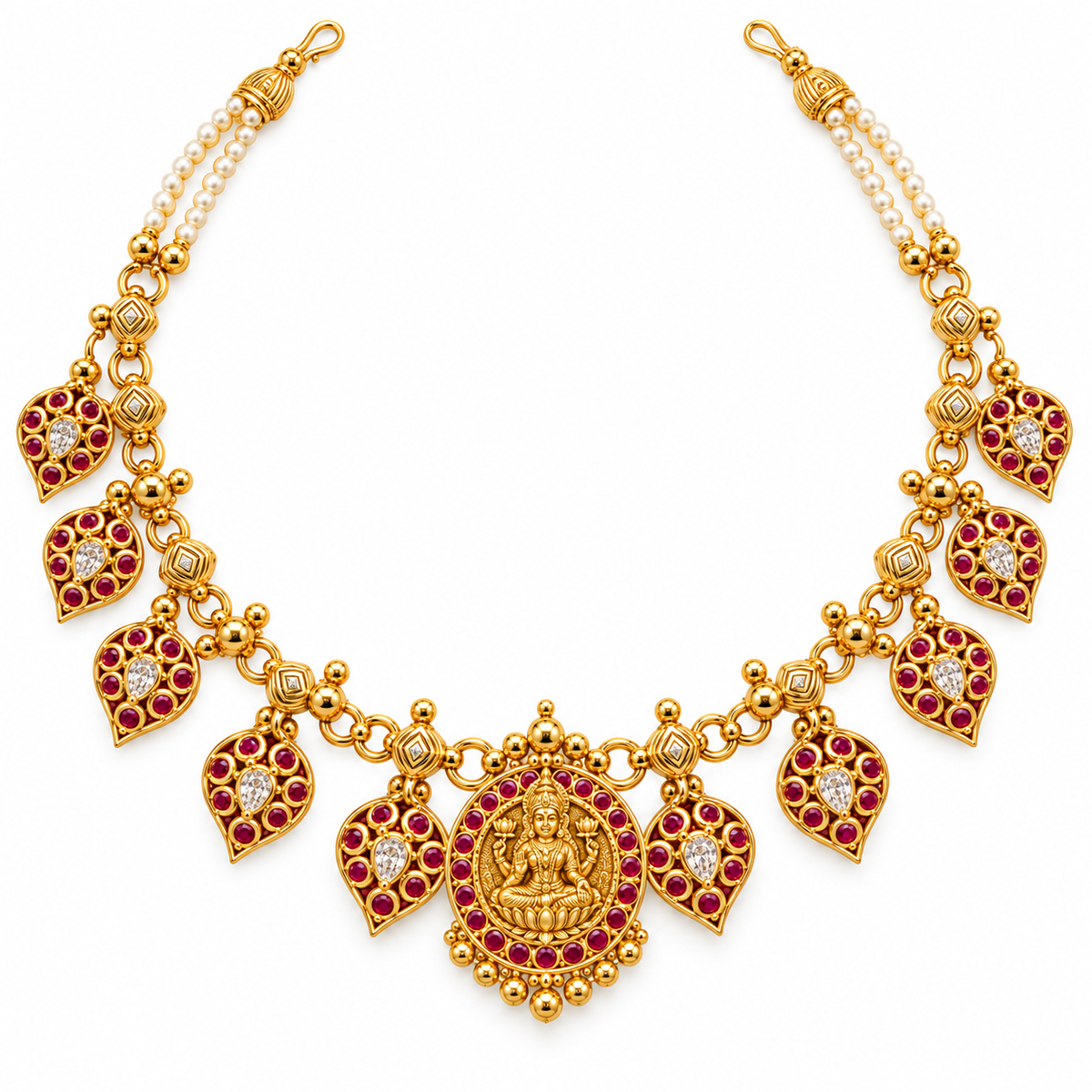 Semi Precious Short Necklace