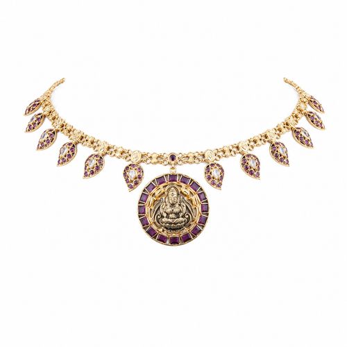 Semi Precious Short Necklace