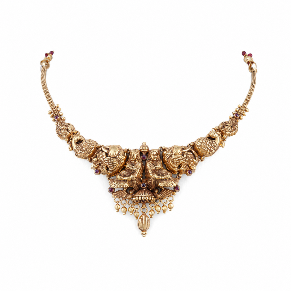 Semi Precious Short Necklace