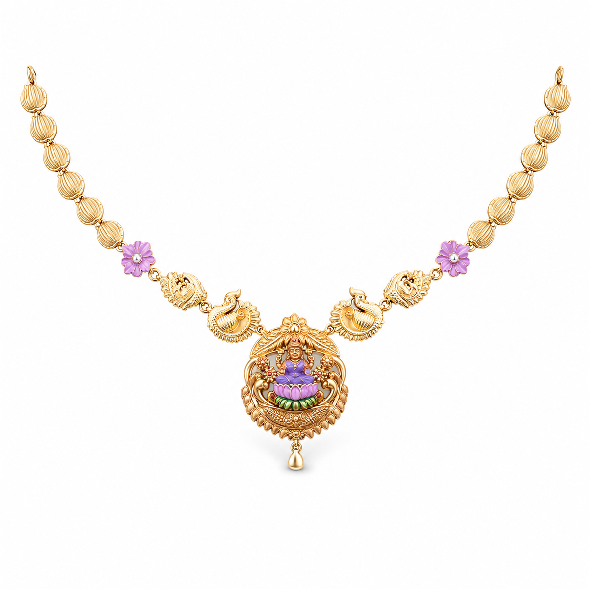 Semi Precious Short Necklace