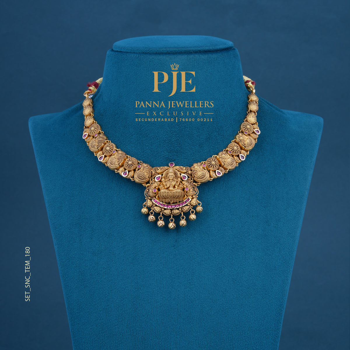 Semi Precious Short Necklace