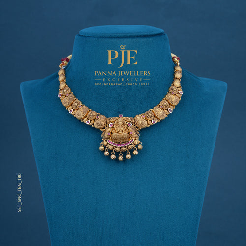 Semi Precious Short Necklace