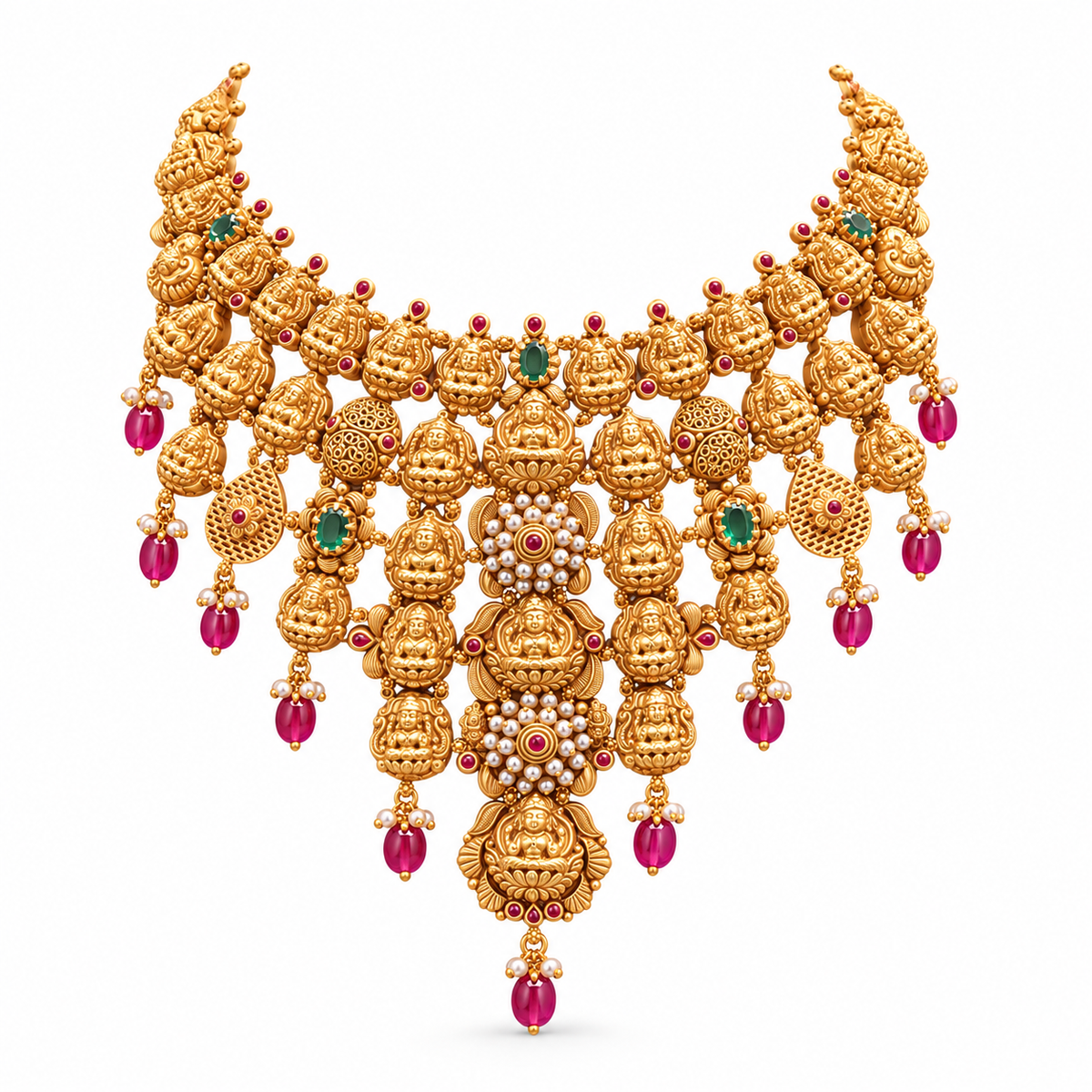 Semi Precious Short Necklace