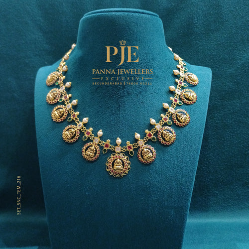 Semi Precious Short Necklace