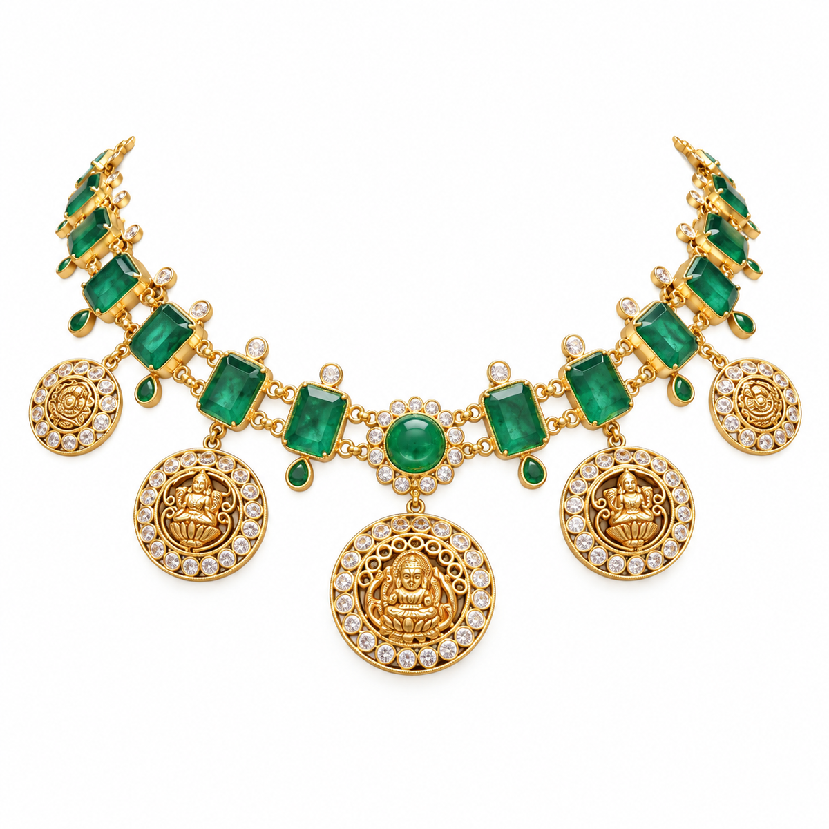 Semi Precious Short Necklace