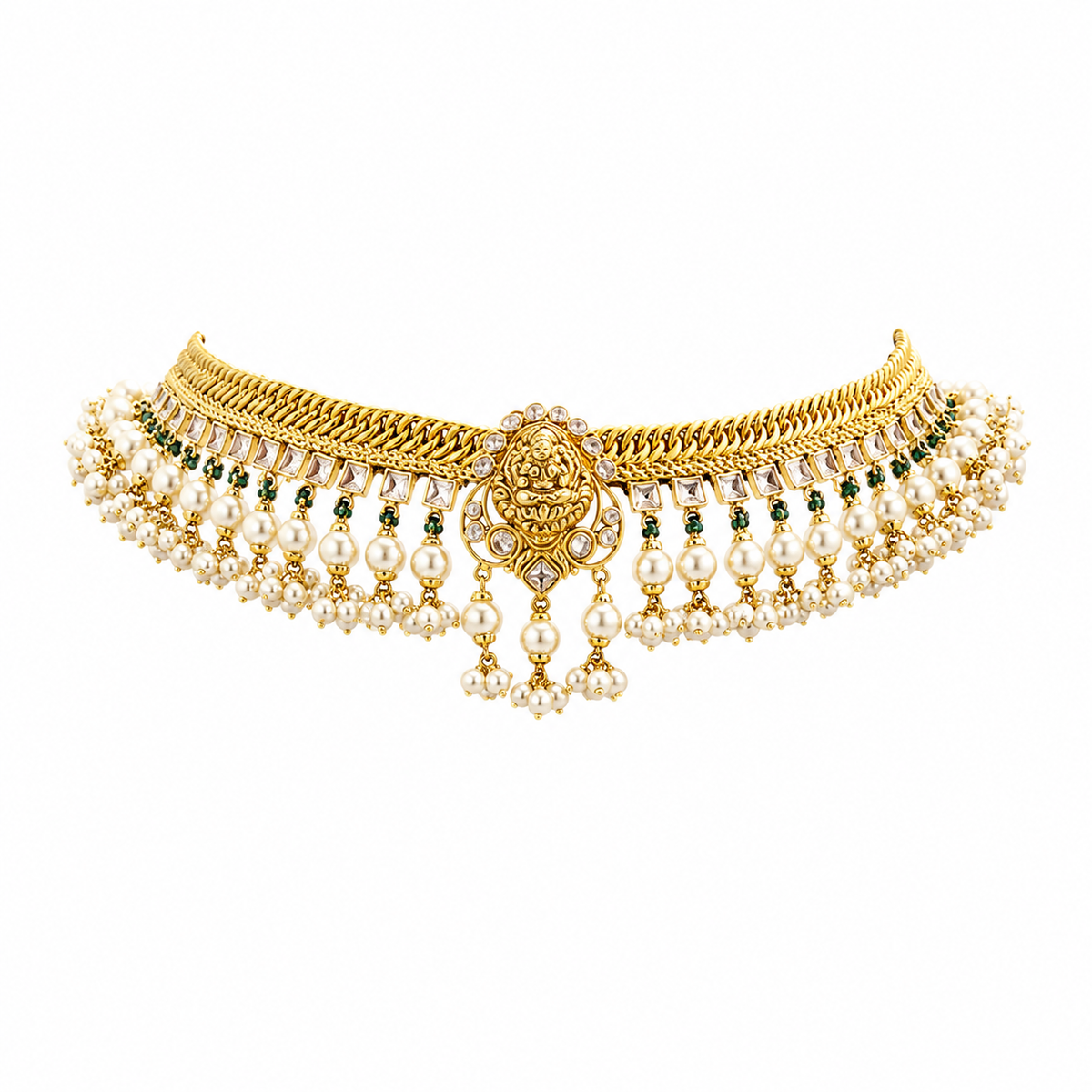 Semi Precious Short Necklace