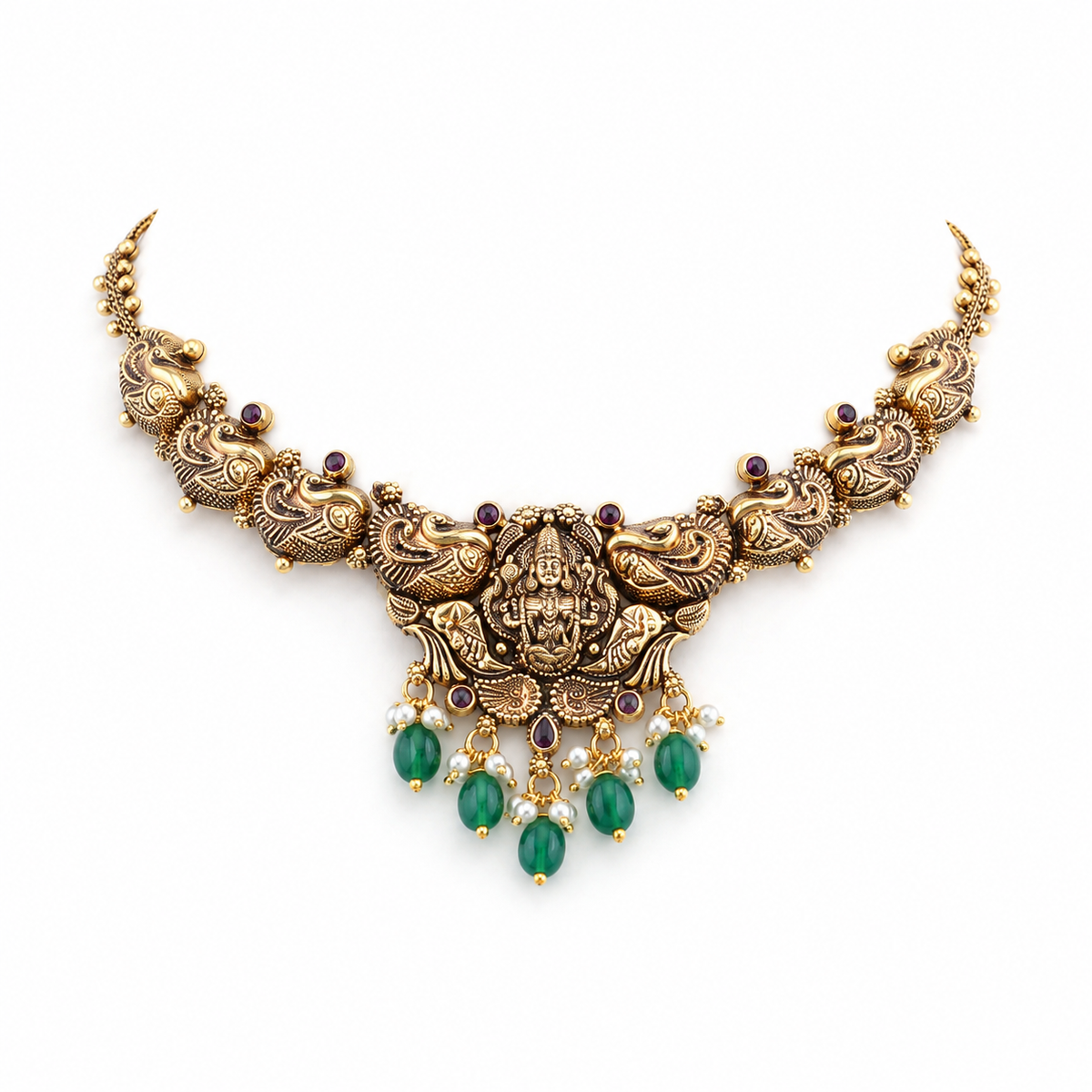 Semi Precious Short Necklace