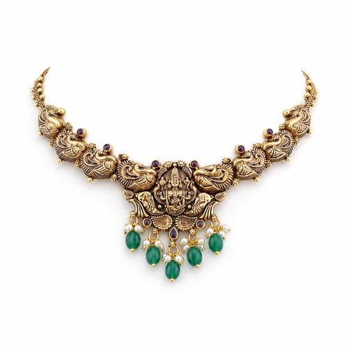Semi Precious Short Necklace
