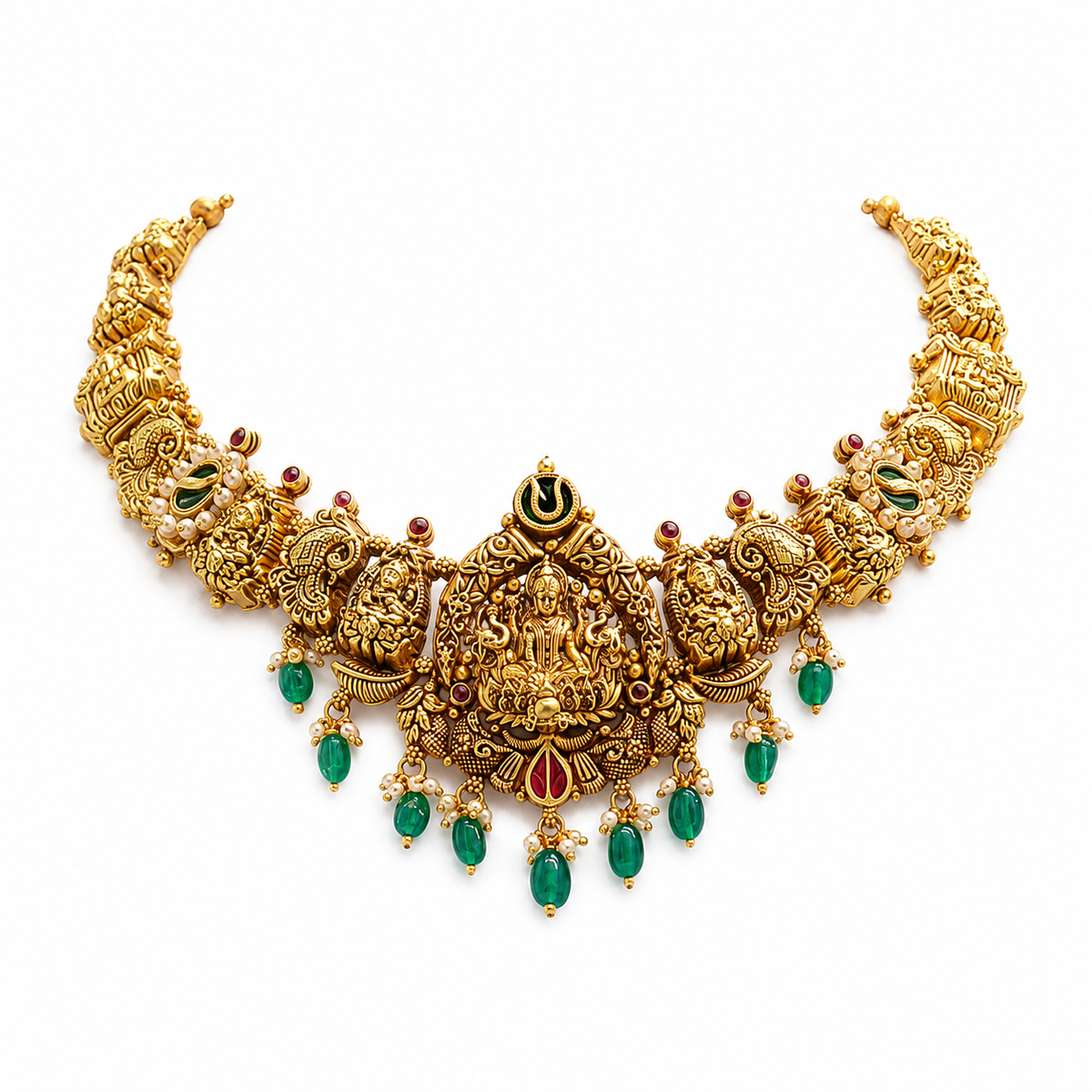 Semi Precious Short Necklace