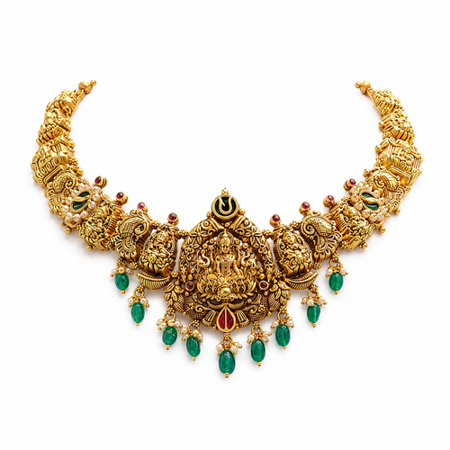 Semi Precious Short Necklace