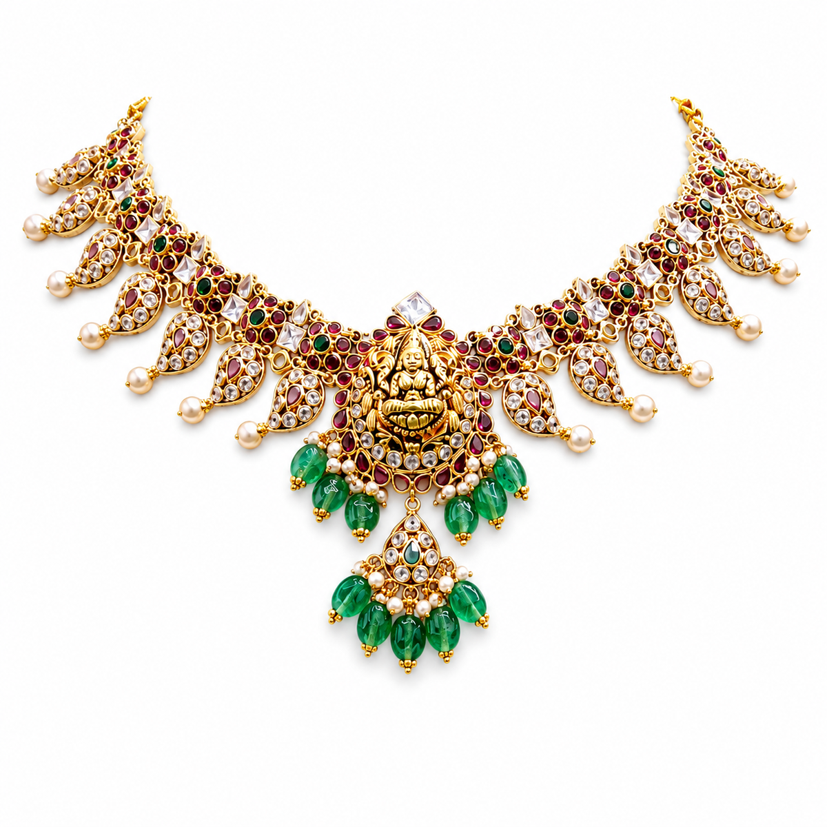 Semi Precious Short Necklace