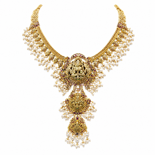 Semi Precious Short Necklace