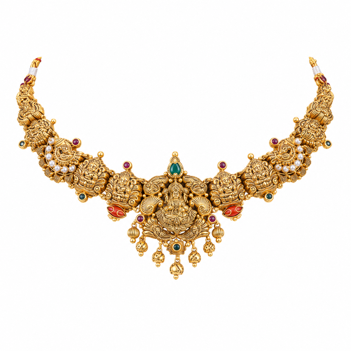 Semi Precious Short Necklace
