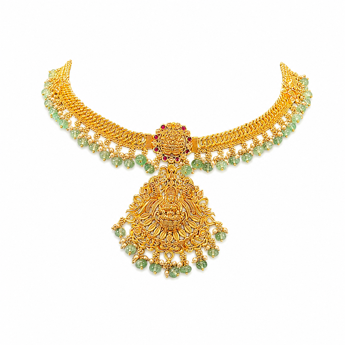 Semi Precious Short Necklace