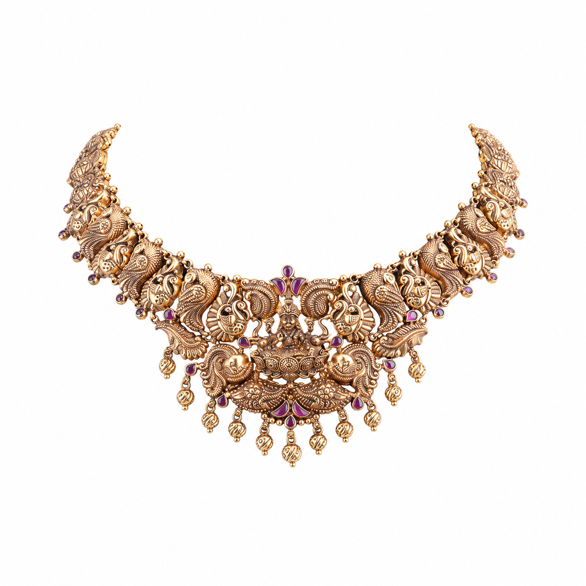 Semi Precious Short Necklace