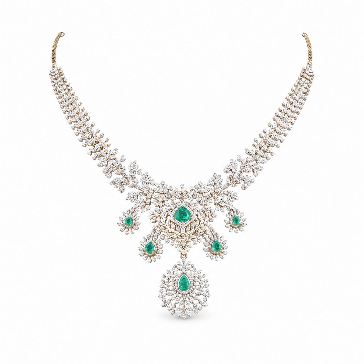 Shahana 18KT Gold Diamond Necklace