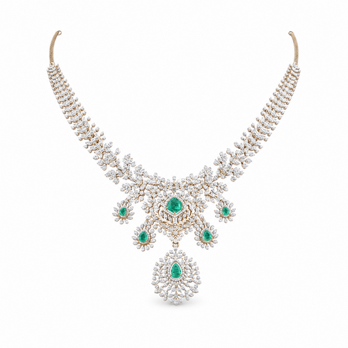Shahana 18KT Gold Diamond Necklace